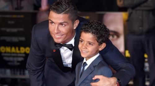 Cristiano Ronaldo presume el golazo de su hijo mayor