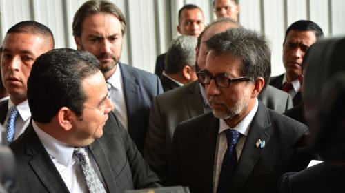 Jimmy: "La justicia tiene que perseguir delitos, no personas"