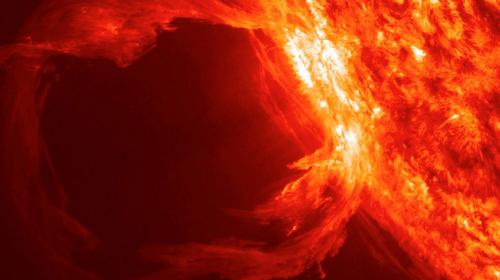 La NASA revela c&oacute;mo se ven las erupciones y tormentas solares