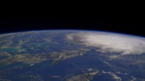 As&iacute; se ve el hurac&aacute;n Irma desde el espacio