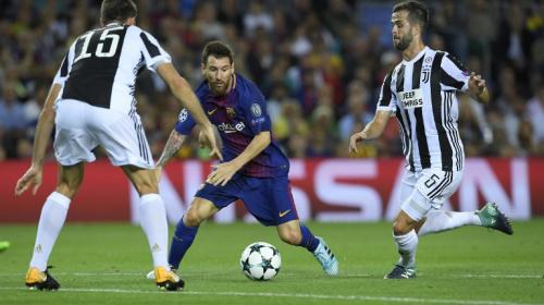 Lionel Messi por fin le anot&oacute; un gol a Gianluigi Buffon