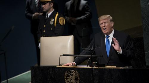 Trump promete "destruir totalmente" a Corea del Norte 