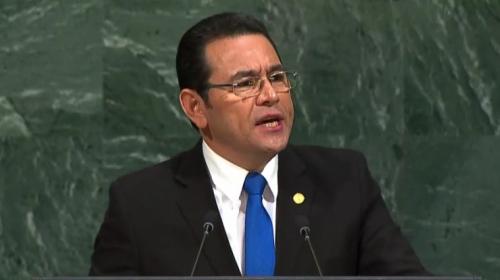 Jimmy anuncia que pidió revisar el acuerdo de Formación de la CICIG 