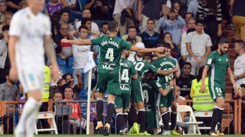 El Madrid cae en casa ante un Betis que marc&oacute; en el &uacute;ltimo minuto