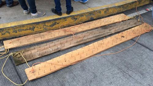 Codeca retira tablas con clavos luego de dialogar con la PDH