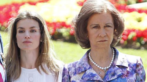 Video muestra otro desplante de la Reina Letizia a Do&ntilde;a Sof&iacute;a