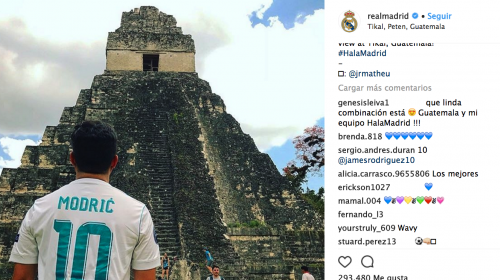El Real Madrid se enamora de Guatemala con esta fotograf&iacute;a