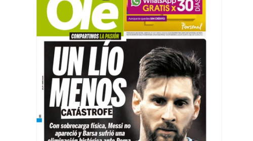 En Argentina festejan con todo la eliminación del FC Barcelona 