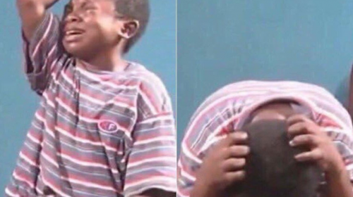 La triste historia detrás del "meme" del niño que llora