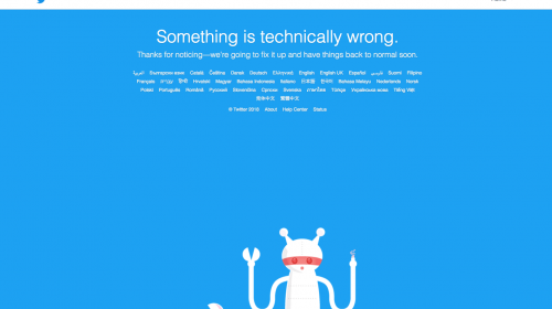 &iexcl;P&aacute;nico mundial! Reportan ca&iacute;da de Twitter