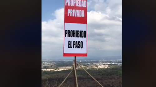 Neto Bran sospecha que incendio en el Naranjo fue provocado