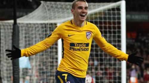Griezmann hace un golazo y le da vida al Atlético frente al Arsenal