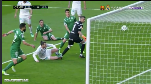 De media tijereta, Bale anota un golazo para adelantar al Real Madrid