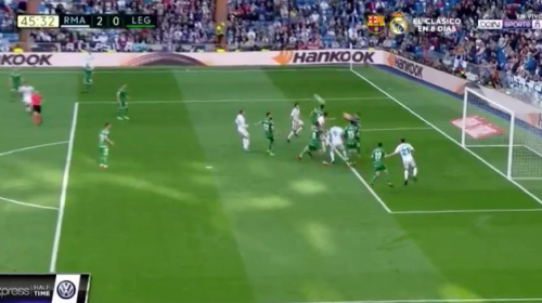 Pol&eacute;mica en el segundo gol del Real Madrid