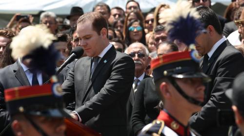 El emotivo discurso de &Aacute;lvaro Arz&uacute; Escobar dedicado a su padre