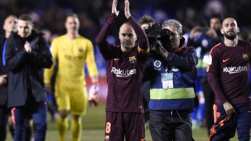 Lo que no se vio de la celebraci&oacute;n del Bar&ccedil;a en el estadio del Depor