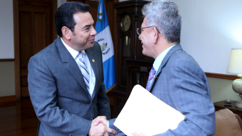 ¿Qué le dijeron los candidatos a Fiscal General a Jimmy Morales?