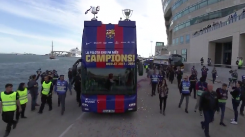 #EnVivo Sigue aqu&iacute; la celebraci&oacute;n del doblete del Barcelona