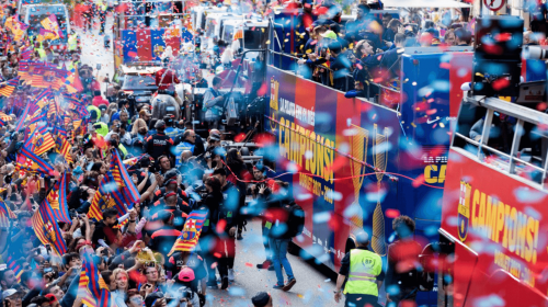 Despu&eacute;s de ganar La Liga, el Bar&ccedil;a recibi&oacute; un mensaje del Real Madrid