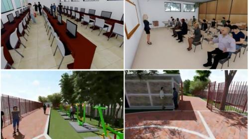 La megaescuela que Neto Bran quiere construir en Mixco