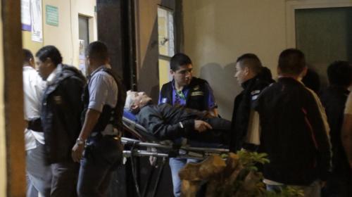 Trasladan de emergencia a Otto Pérez Molina al hospital Roosevelt