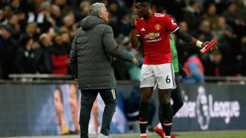 Así fue la intensa discusión entre Mourinho y Pogba