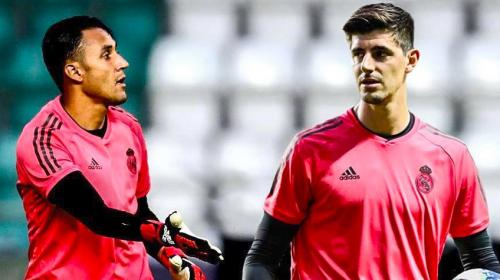 Keylor pierde la partida, Courtois será titular el domingo