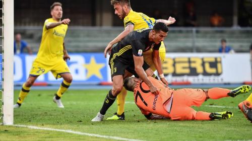 El atropellado debut de Cristiano Ronaldo en la remontada de la Juve