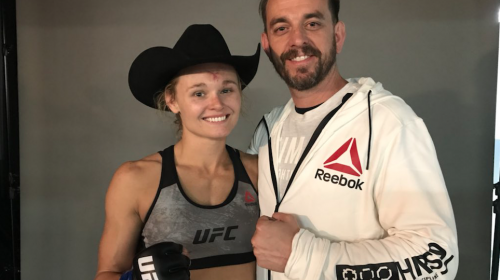 Luchadora de UFC fue atacada por su esposo 