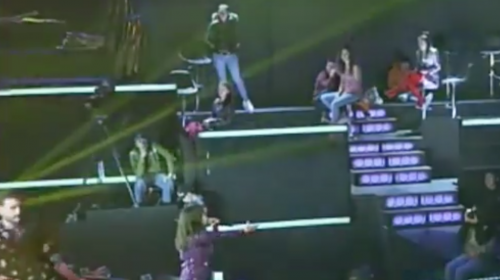 As&iacute; fue el ensayo final de Paola antes del concierto en La Academia