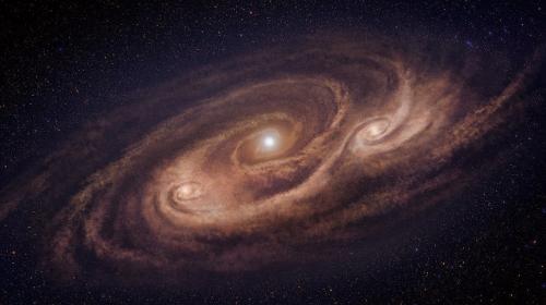 Cient&iacute;ficos captan con detalles una "monstruosa galaxia"