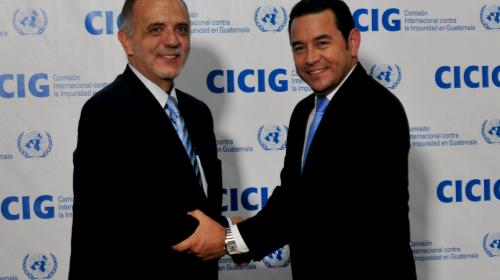 La promesa a la CICIG en 2015 que Jimmy Morales rompió este viernes