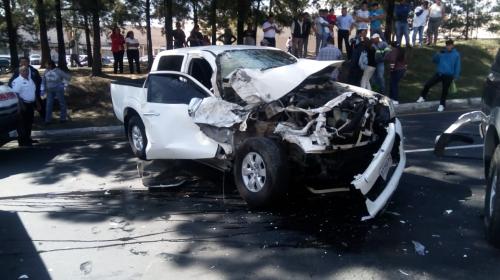 Grave accidente complica el paso en San Crist&oacute;bal 