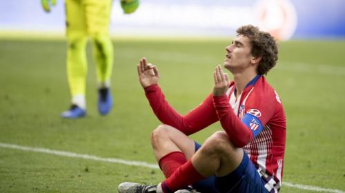 Extraño gol de Griezmann y su raro festejo del que todos hablan
