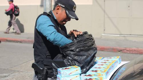 PNC sorprende a un hombre con 2 mil canchinflines