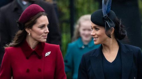 La relaci&oacute;n "forzada y actuada" de Meghan y Kate, seg&uacute;n expertos