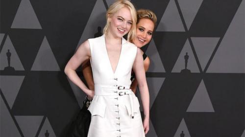 El extra&ntilde;o motivo por el que Emma Stone y Jennifer Lawrence son amigas