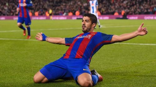 Luis Su&aacute;rez supera a un hist&oacute;rico goleador del Barcelona