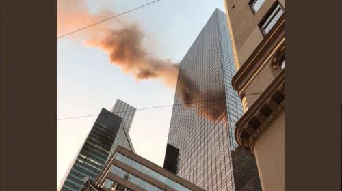 Incendio en Torre Trump alarma a Nueva York