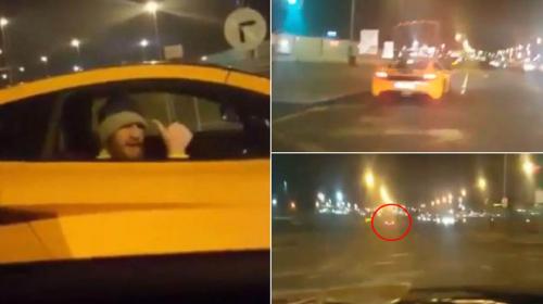 Conor McGregor hace de las suyas con su Lamborghini 