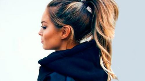 As&iacute; es como una cola alta cambia positivamente tu "look"