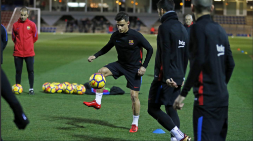 Coutinho ya entren&oacute; con el Bar&ccedil;a y podr&iacute;a debutar esta semana