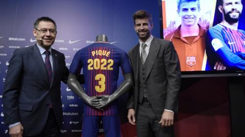 Piqu&eacute; se hubiera retirado si no renovaba con el Barcelona