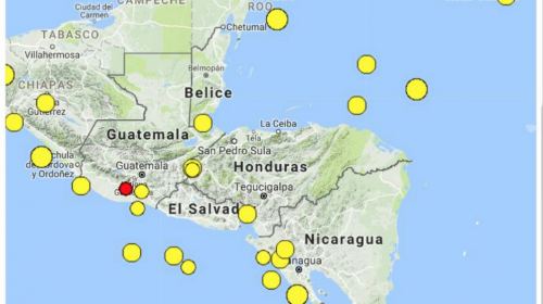 Temblor fue sensible en el territorio nacional