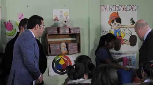 Jimmy Morales: "Yo en 5º de Primaria no era tan pilas como ustedes"