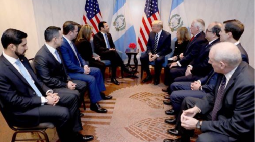 ¿Quién es quién en la reunión Jimmy Morales-Donald Trump?