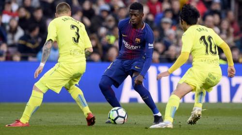 ¿Necesita una limpia? Dembélé no entrenó por problemas gástricos