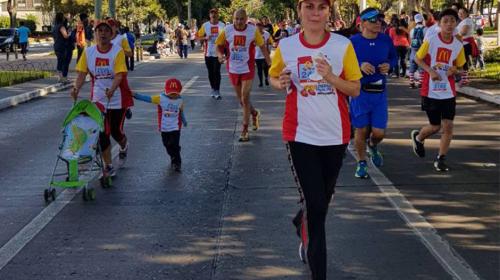 Guatemaltecos disfrutaron de la V Carrera Familiar de McDonald's 