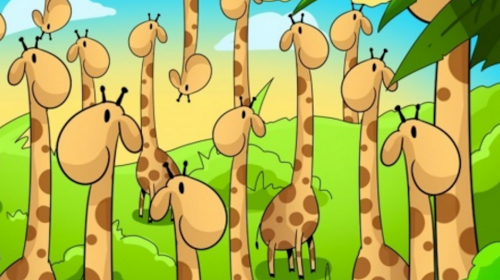 #RetoVisual Encuentra a la serpiente en esta ilustraci&oacute;n