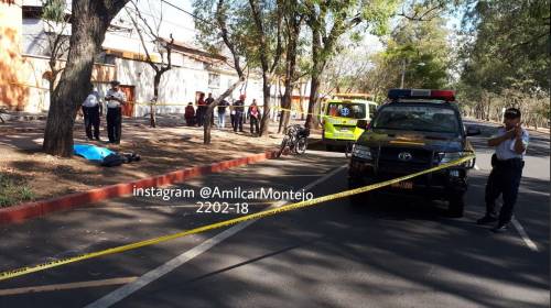 La misteriosa muerte de un hombre en la Avenida Sime&oacute;n Ca&ntilde;as